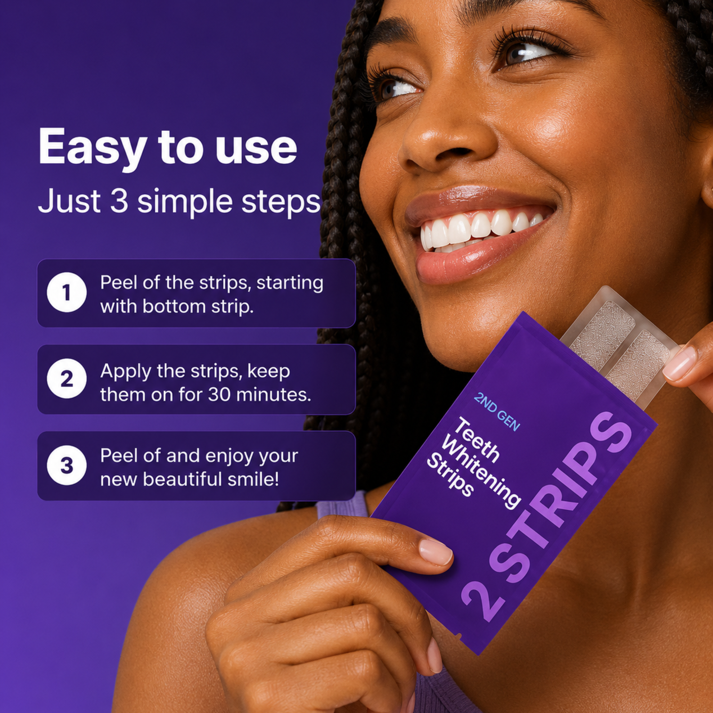 v34 Teeth Whitening Strips